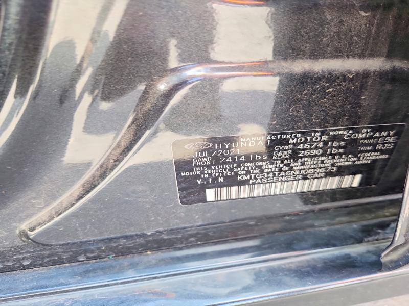Aukcja sprzedaży 2022 Genesis G70, vin: KMTG34TA6NU089673, numer aukcji: 55810566