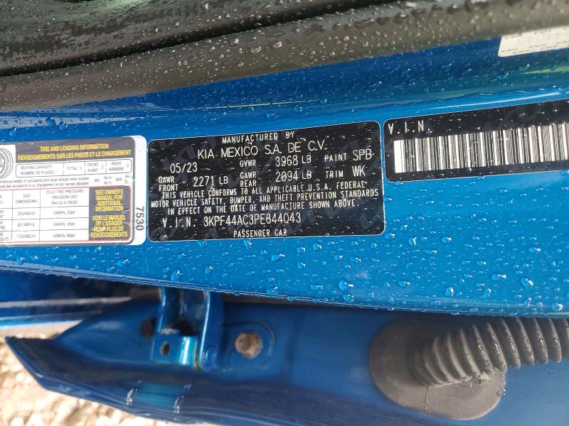 Aukcja sprzedaży 2023 Kia Forte, vin: 3KPF44AC3PE644043, numer aukcji: 58646386
