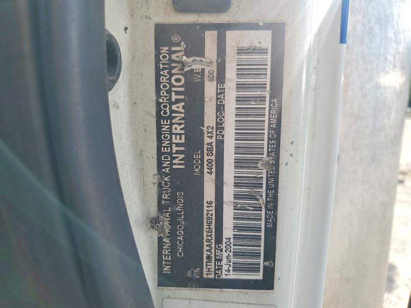 Продаж на аукціоні авто 2005 International 4000, vin: 1HTMKAARX5H692116, номер лоту: 56872786