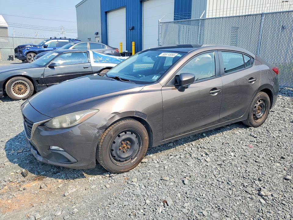 58974956 :رقم المزاد ، JM1BM1U72E1141132 vin ، 2014 Mazda 3 مزاد بيع