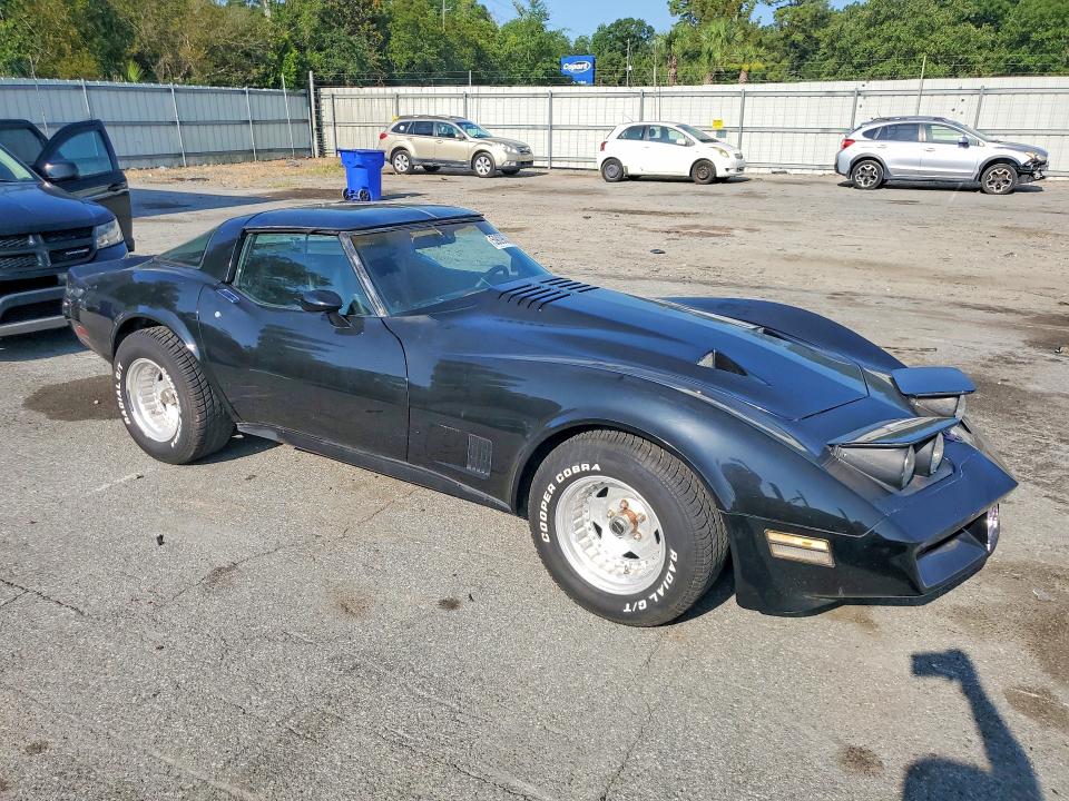 1982 Chevrolet Corvette მანქანა იყიდება აუქციონზე, vin: 1G1AY0783C5110520, აუქციონის ნომერი: 59096376