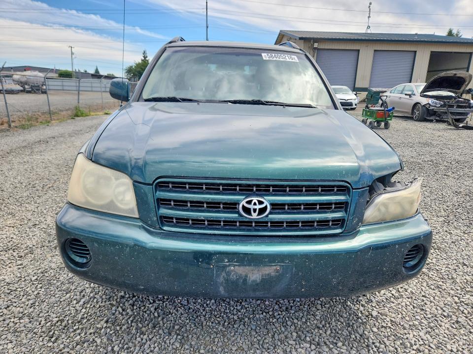 Aukcja sprzedaży 2003 Toyota Highlander, vin: JTEHD21AX30021643, numer aukcji: 58405216