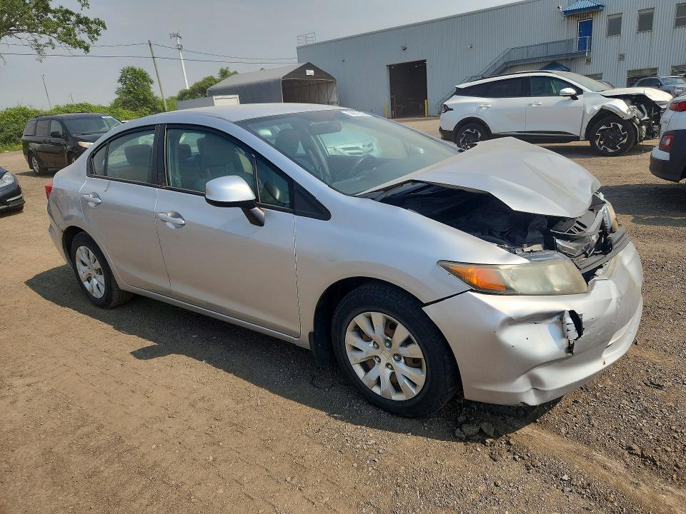 Продажа на аукционе авто 2012 Honda Civic, vin: 2HGFB2F4XCH119329, номер лота: 58872206