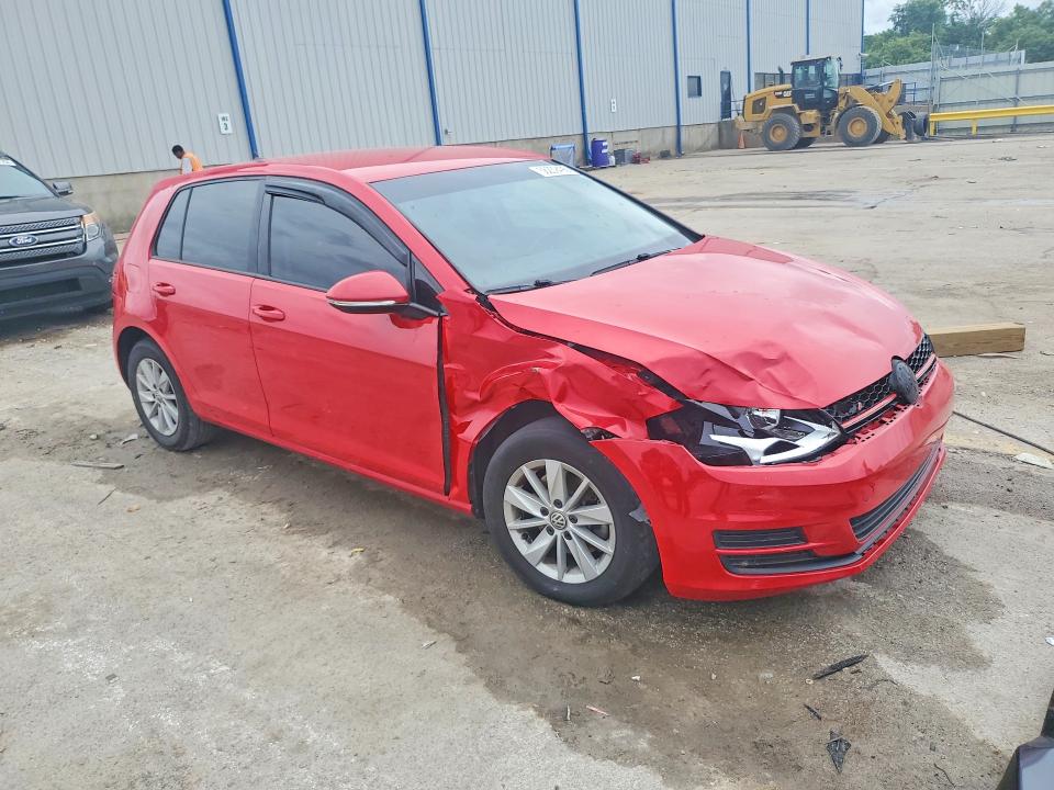 56239496 :رقم المزاد ، 3VW217AU7HM073906 vin ، 2017 Volkswagen Golf مزاد بيع