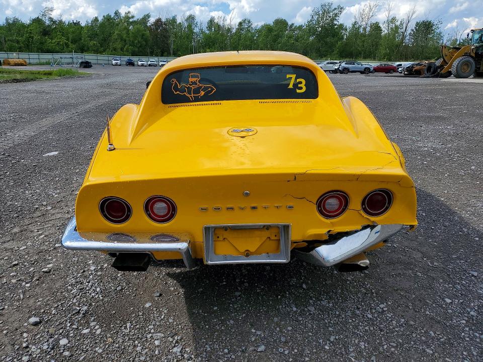 1973 Chevrolet Corvette მანქანა იყიდება აუქციონზე, vin: 1Z37J3S413935, აუქციონის ნომერი: 57521516