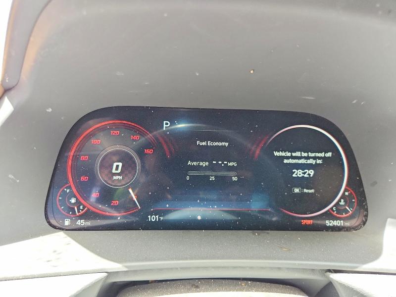 56506496 :رقم المزاد ، 5NPEH4J24MH123136 vin ، 2021 Hyundai Sonata مزاد بيع