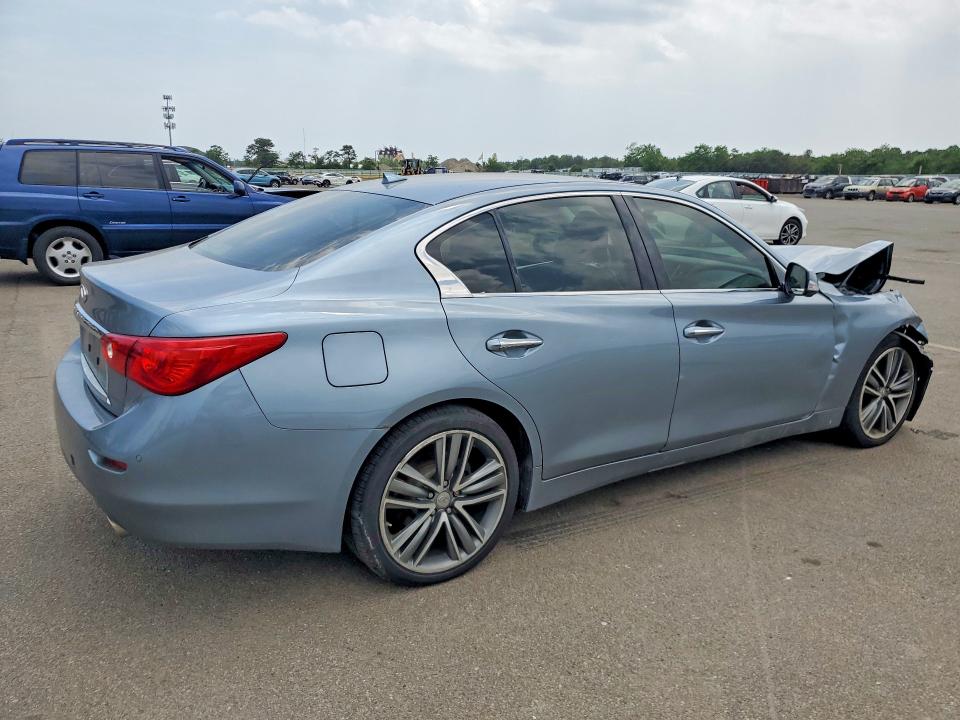 Продажа на аукционе авто 2014 Infiniti Q50, vin: JN1BV7AR5EM682635, номер лота: 56711086