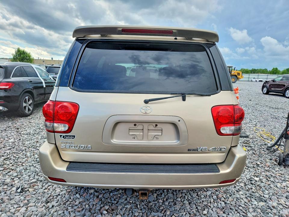 2006 Toyota Sequoia მანქანა იყიდება აუქციონზე, vin: 5TDBT48A16S274835, აუქციონის ნომერი: 58099026