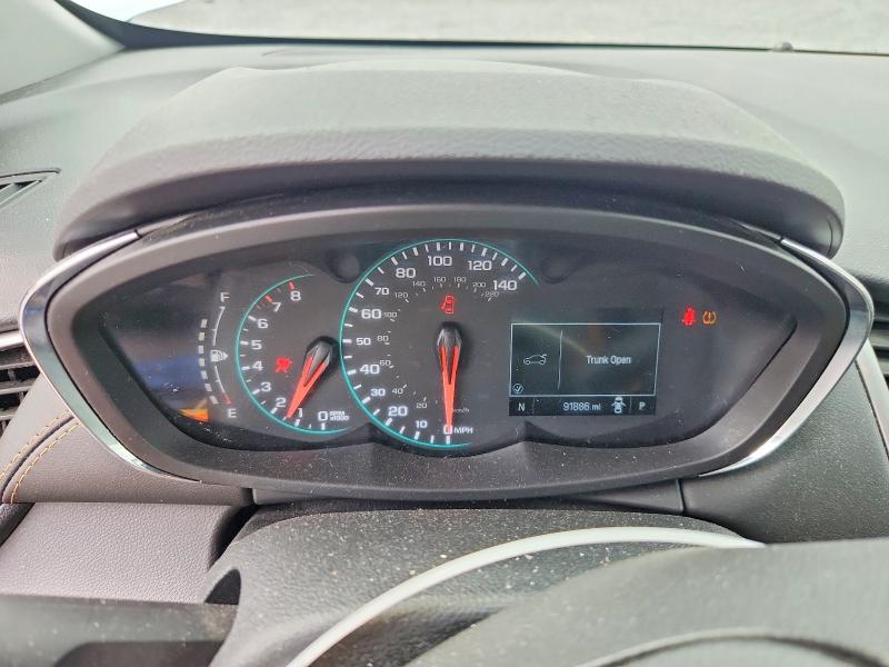 58080946 :رقم المزاد ، KL7CJPSB0MB345571 vin ، 2021 Chevrolet Trax مزاد بيع