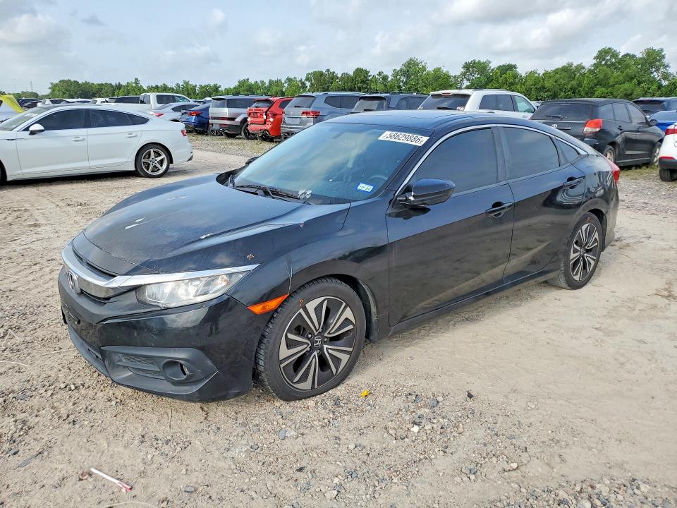 58629886 :رقم المزاد ، JHMFC1F33JX036460 vin ، 2018 Honda Civic مزاد بيع