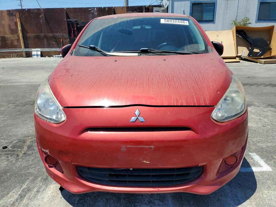 58932446 :رقم المزاد ، ML32A3HJ4FH032323 vin ، 2015 Mitsubishi Mirage مزاد بيع