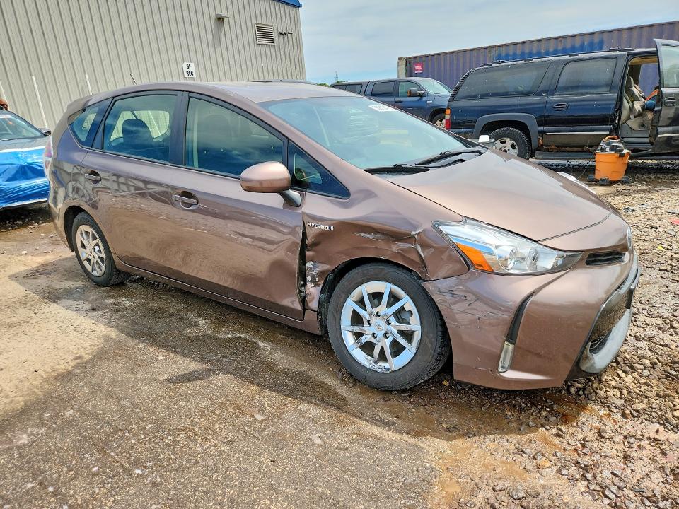 55610476 :رقم المزاد ، JTDZN3EUXFJ024492 vin ، 2015 Toyota Prius V مزاد بيع