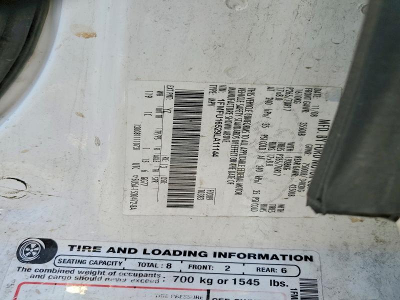 Aukcja sprzedaży 2009 Ford Expedition, vin: 1FMFU16529LA11144, numer aukcji: 57765046