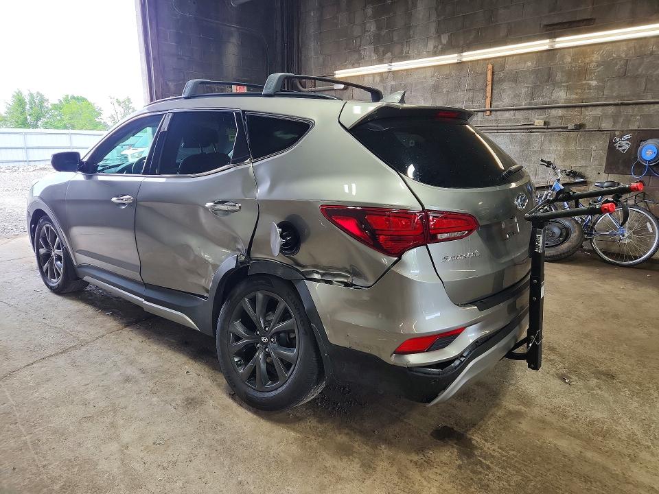 2018 Hyundai Santa Fe Sport მანქანა იყიდება აუქციონზე, vin: 5XYZWDLA0JG525170, აუქციონის ნომერი: 55830796