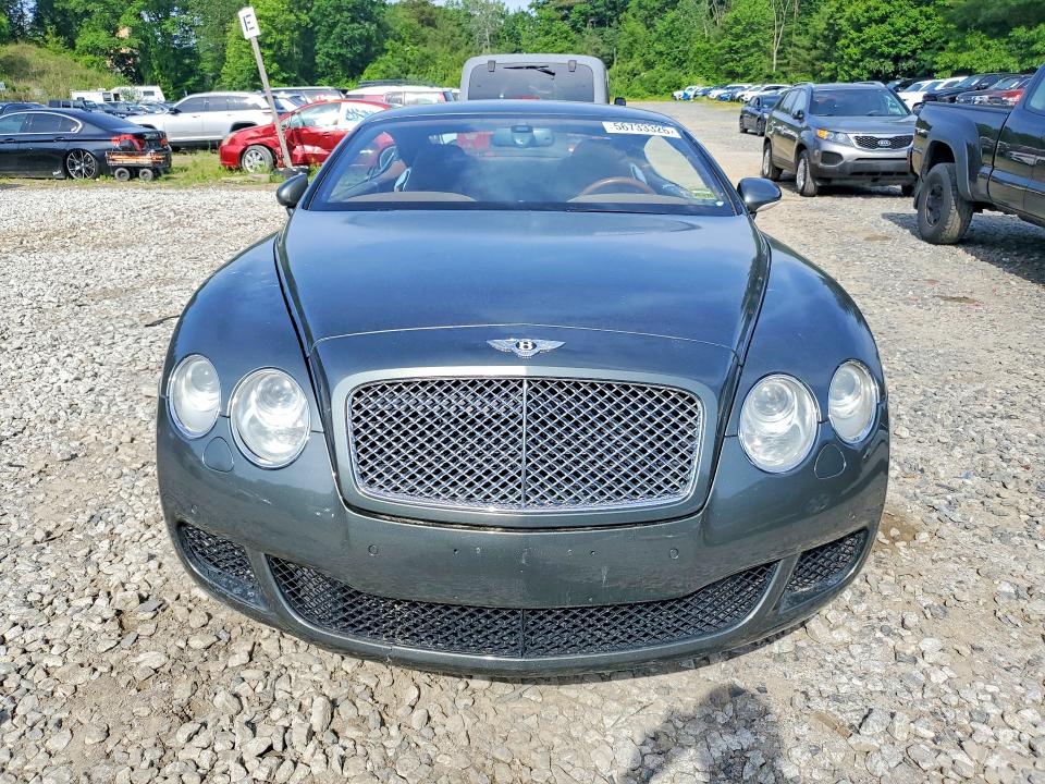 2009 Bentley Continental მანქანა იყიდება აუქციონზე, vin: SCBCR73W89C061168, აუქციონის ნომერი: 56733326