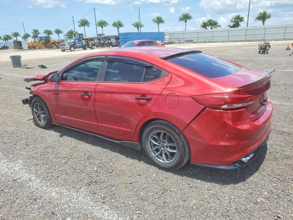 Продажа на аукционе авто 2018 Hyundai Elantra, vin: KMHD74LF4JU612311, номер лота: 57570386