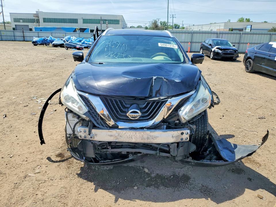Продаж на аукціоні авто 2016 Nissan Murano, vin: 5N1AZ2MH5GN126627, номер лоту: 54901316