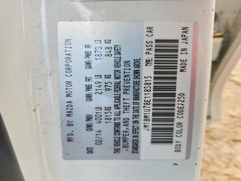 Продаж на аукціоні авто 2014 Mazda 3, vin: JM1BM1U78E1185815, номер лоту: 56107326