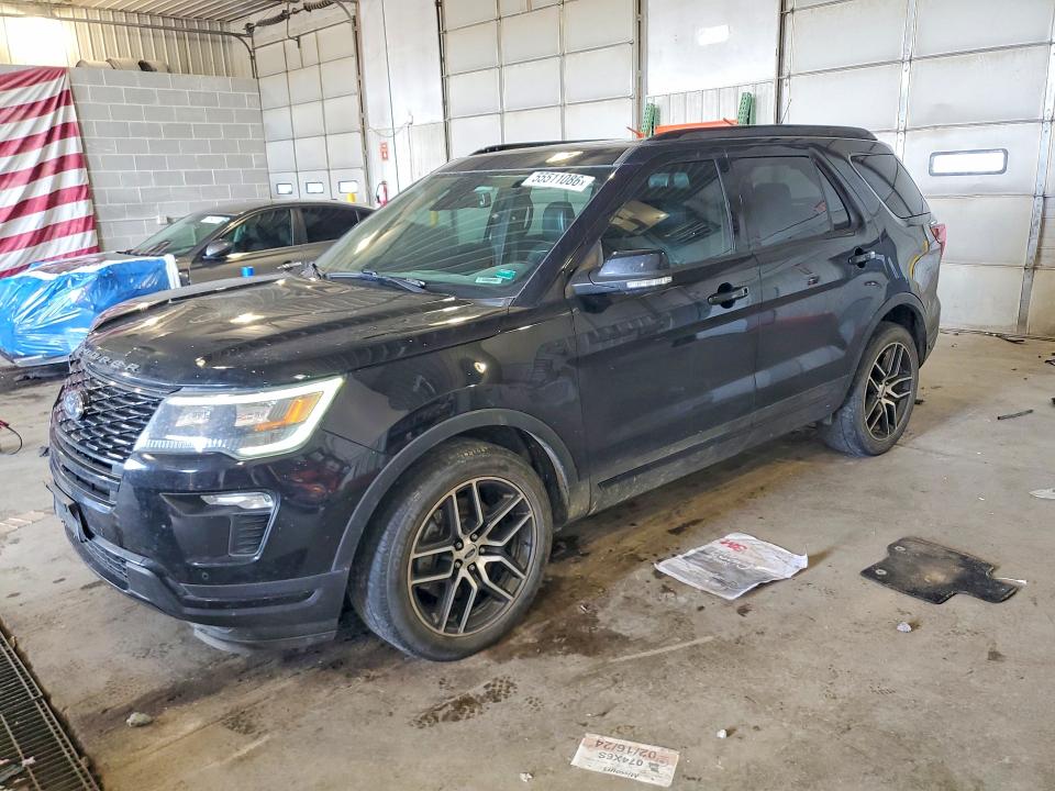 2018 Ford Explorer მანქანა იყიდება აუქციონზე, vin: 1FM5K8GT9JGA65917, აუქციონის ნომერი: 55511086