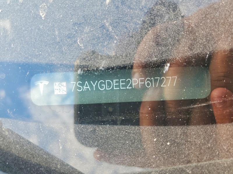 Aukcja sprzedaży 2023 Tesla Model Y, vin: 7SAYGDEE2PF617277, numer aukcji: 58314646