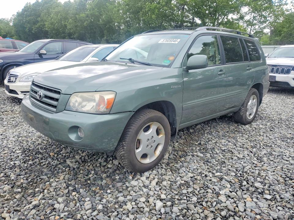 57605046 :رقم المزاد ، JTEEP21A350111729 vin ، 2005 Toyota Highlander مزاد بيع