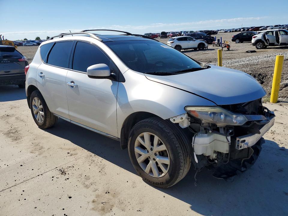 2012 Nissan Murano მანქანა იყიდება აუქციონზე, vin: JN8AZ1MWXCW209136, აუქციონის ნომერი: 57062826