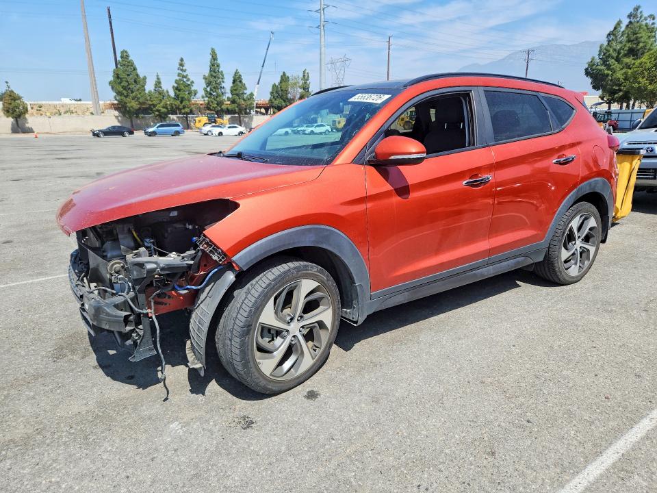 55636726 :رقم المزاد ، KM8J33A22GU150476 vin ، 2016 Hyundai Tucson مزاد بيع
