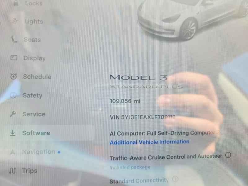 2020 Tesla Model 3 მანქანა იყიდება აუქციონზე, vin: 5YJ3E1EAXLF709112, აუქციონის ნომერი: 55341746