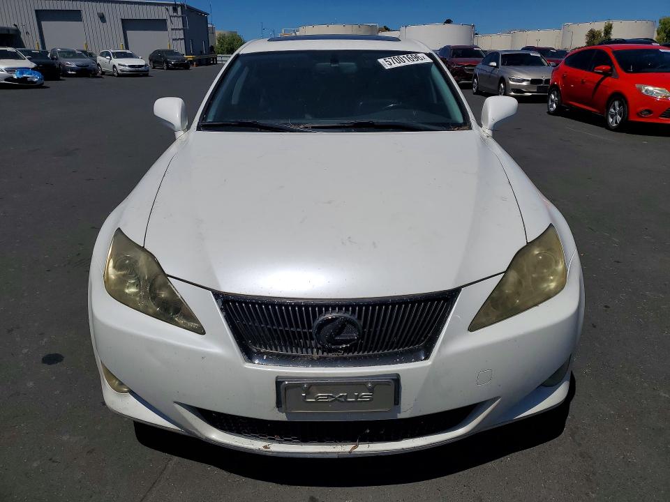 Продажа на аукционе авто 2007 Lexus Is, vin: JTHBK262272056297, номер лота: 57001696