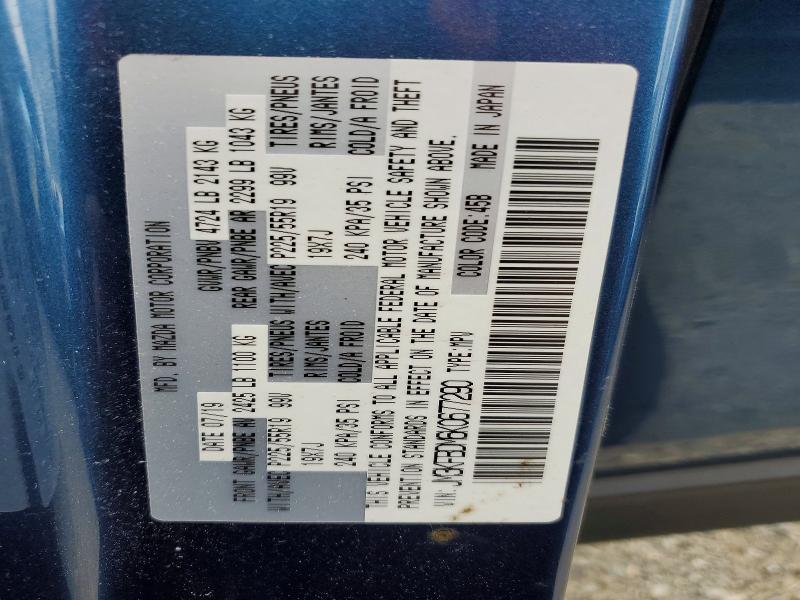 57009296 :رقم المزاد ، JM3KFBDM6K0677290 vin ، 2019 Mazda Cx-5 مزاد بيع