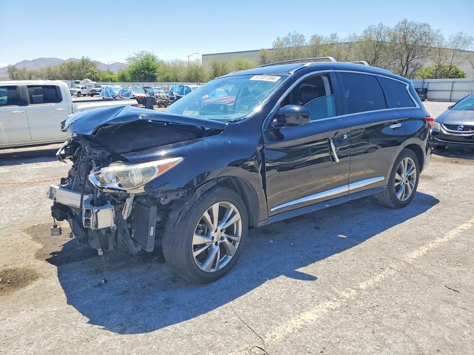 57381306 :رقم المزاد ، 5N1AL0MMXDC349885 vin ، 2013 Infiniti Jx35 مزاد بيع