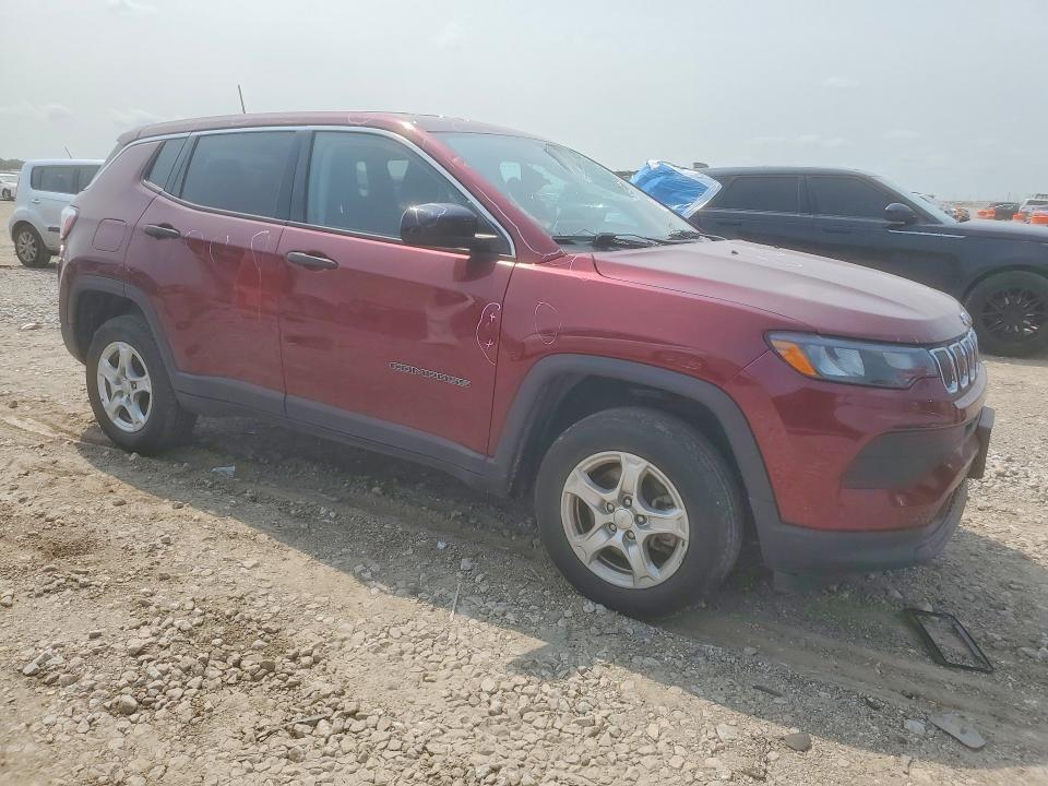 58816556 :رقم المزاد ، 3C4NJDAB1NT202754 vin ، 2022 Jeep Compass مزاد بيع