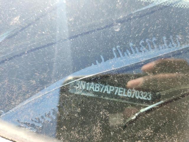 Продажа на аукционе авто 2014 Nissan Sentra, vin: 3N1AB7AP7EL670323, номер лота: 55547806