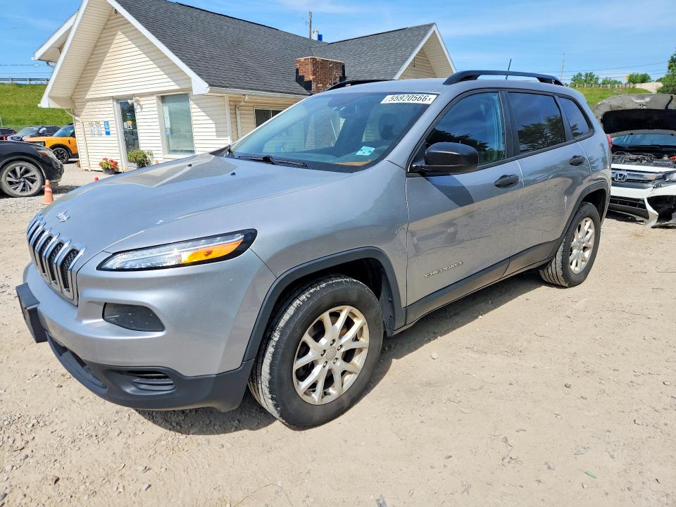 Продаж на аукціоні авто 2016 Jeep Cherokee, vin: 1C4PJMAB1GW305582, номер лоту: 55920566
