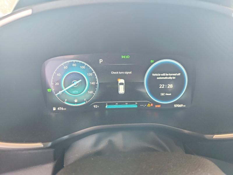 2022 Hyundai Santa Fe მანქანა იყიდება აუქციონზე, vin: KM8S3DA10NU033557, აუქციონის ნომერი: 58823116
