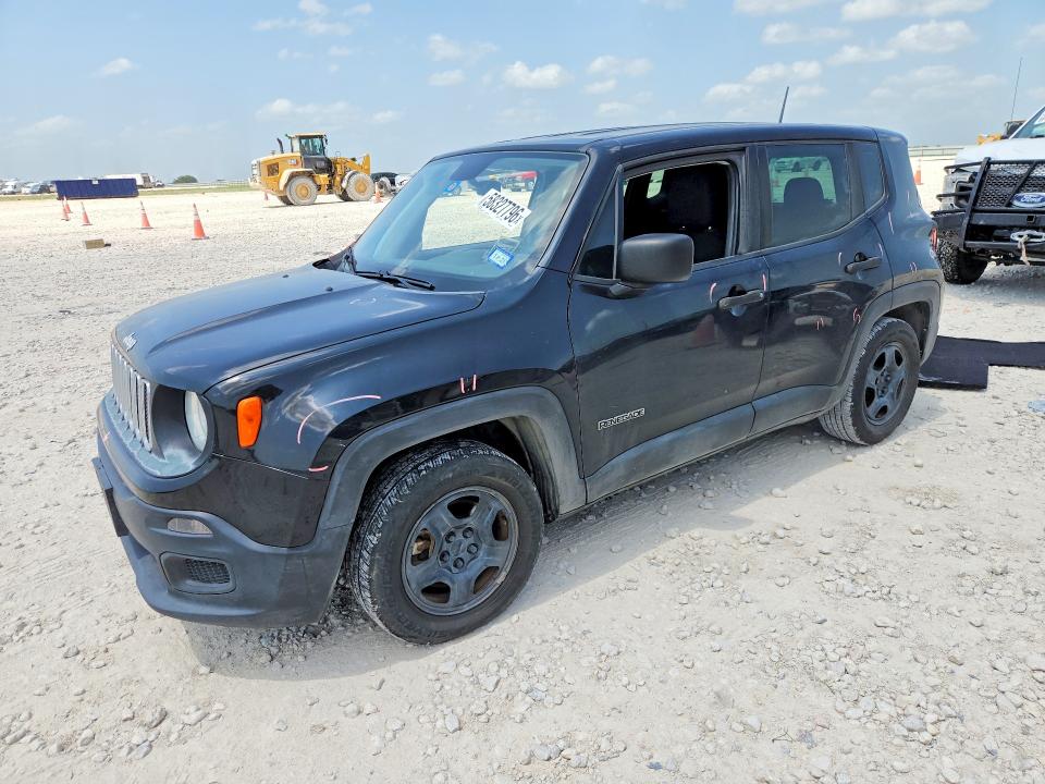 2018 Jeep Renegade მანქანა იყიდება აუქციონზე, vin: ZACCJAAHXJPH06487, აუქციონის ნომერი: 58327796