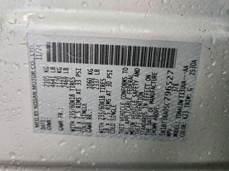 Aukcja sprzedaży 2025 Nissan Rogue, vin: 5N1BT3BA0SC796527, numer aukcji: 58930266