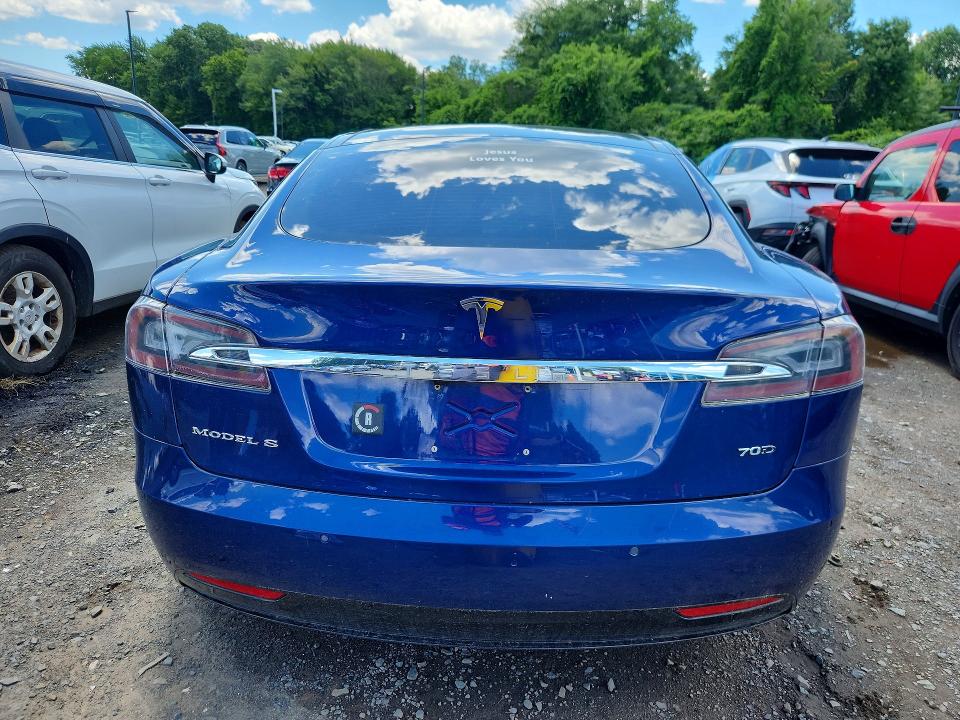 58078866 :رقم المزاد ، 5YJSA1E26GF143407 vin ، 2016 Tesla Model S مزاد بيع