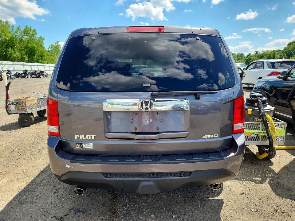 Продажа на аукционе авто 2015 Honda Pilot, vin: 5FNYF4H4XFB026387, номер лота: 57551456