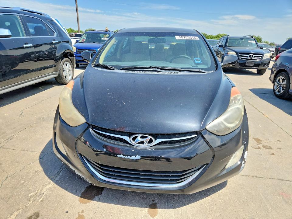 2013 Hyundai Elantra მანქანა იყიდება აუქციონზე, vin: KMHDH4AE2DU757343, აუქციონის ნომერი: 58765616
