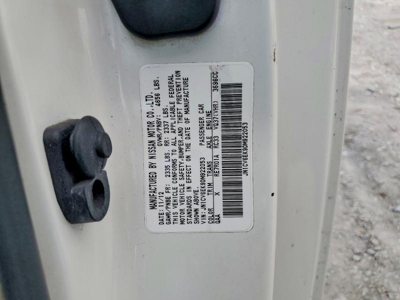 2013 Infiniti G37 Coupe მანქანა იყიდება აუქციონზე, vin: JN1CV6EK9DM922053, აუქციონის ნომერი: 56646166