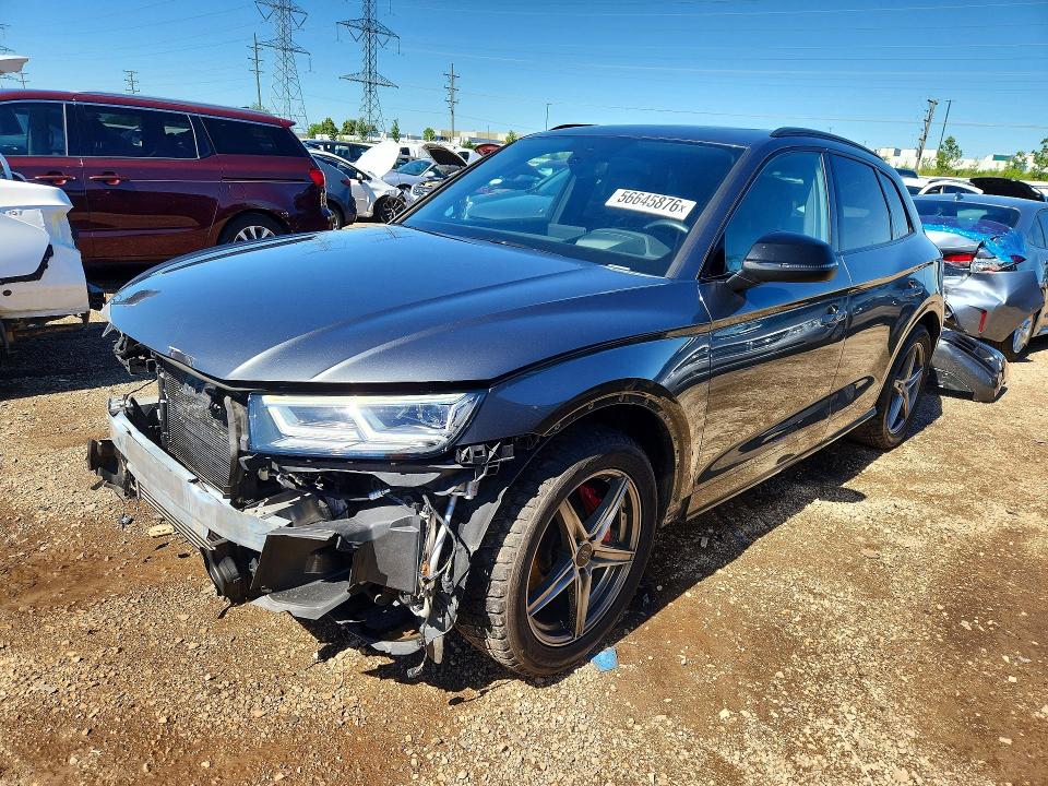 2019 Audi Sq5 მანქანა იყიდება აუქციონზე, vin: WA1C4AFY2K2103782, აუქციონის ნომერი: 56645876
