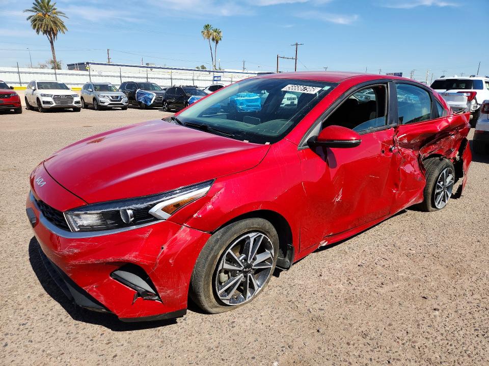 2023 Kia Forte მანქანა იყიდება აუქციონზე, vin: 3KPF24ADXPE598144, აუქციონის ნომერი: 56686796