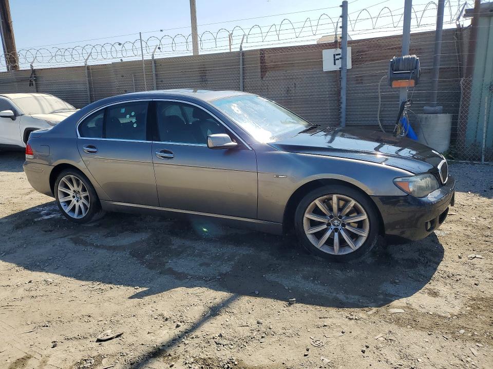 56190906 :رقم المزاد ، WBAHL83518DT11647 vin ، 2008 Bmw 750 مزاد بيع
