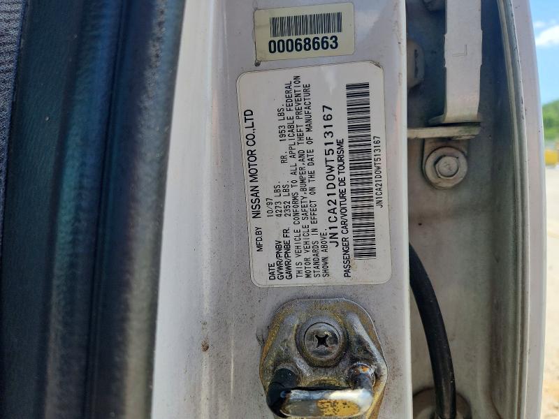 1998 Nissan Maxima მანქანა იყიდება აუქციონზე, vin: JN1CA21D0WT513167, აუქციონის ნომერი: 55796836