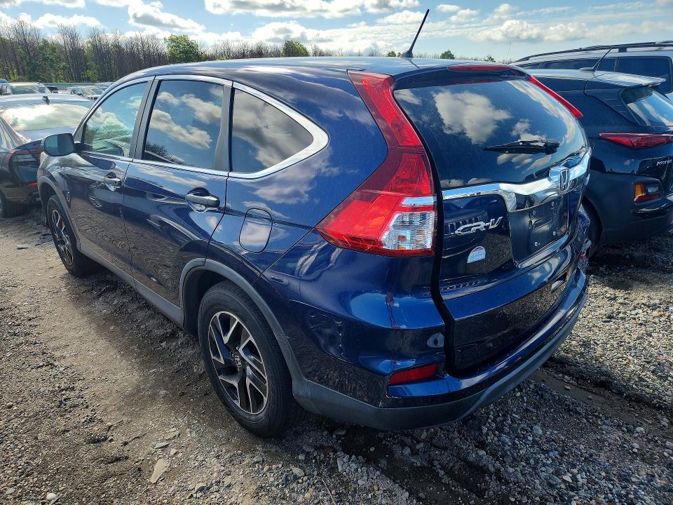 55038956 :رقم المزاد ، 2HKRM4H40GH695782 vin ، 2016 Honda Cr -v مزاد بيع
