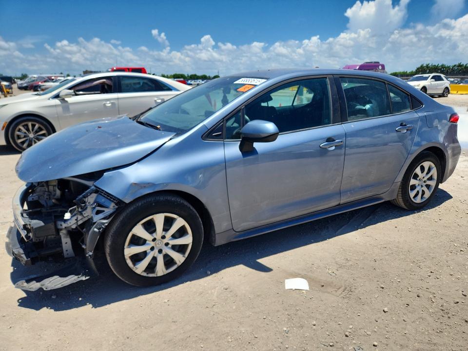 Auction sale of the 2021 Toyota Corolla, vin: 5YFEPMAE1MP168972, lot number: 58883616