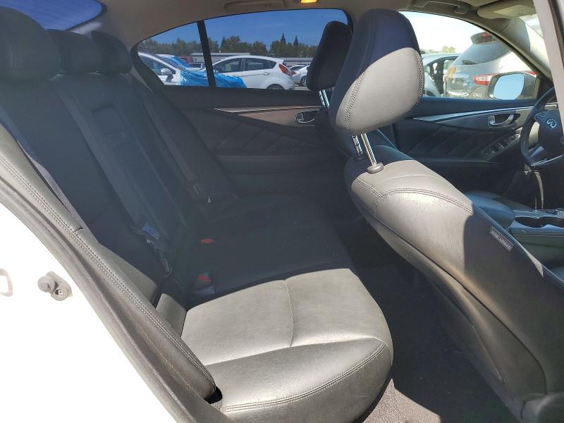 58956766 :رقم المزاد ، JN1BV7AP6FM345231 vin ، 2015 Infiniti Q50 مزاد بيع