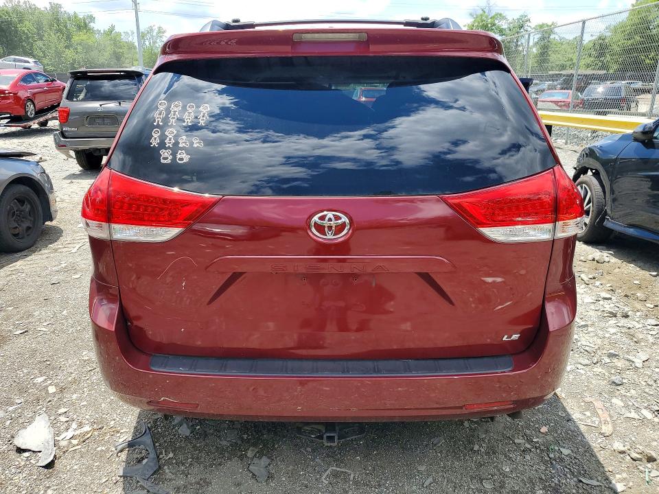 Продажа на аукционе авто 2012 Toyota Sienna, vin: 5TDKK3DC8CS277960, номер лота: 56536646