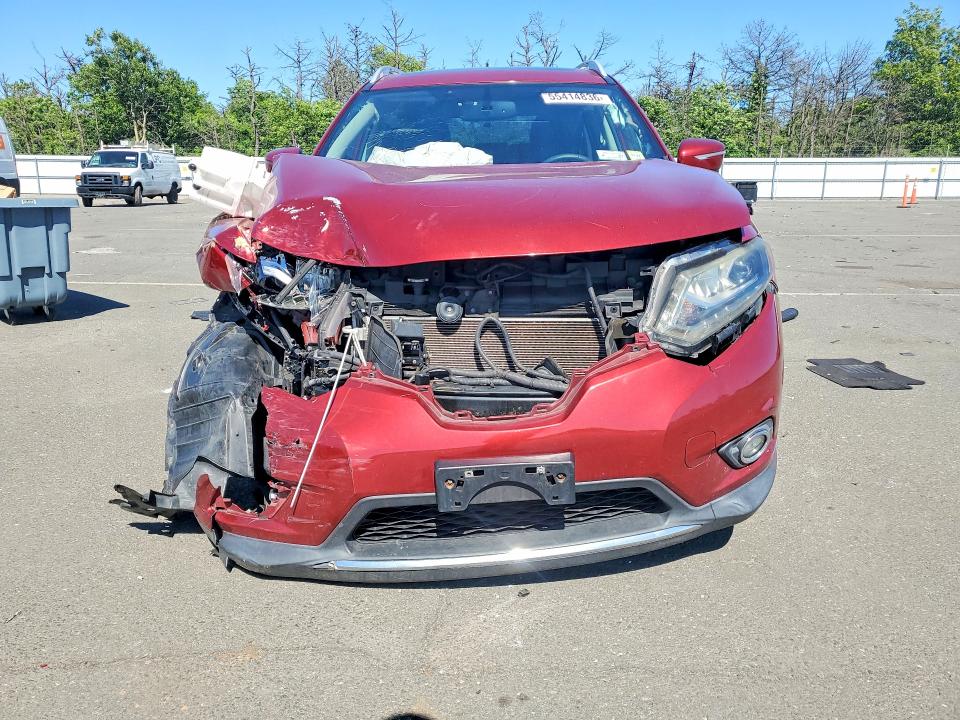 2015 Nissan Rogue მანქანა იყიდება აუქციონზე, vin: 5N1AT2MV5FC909285, აუქციონის ნომერი: 55414836
